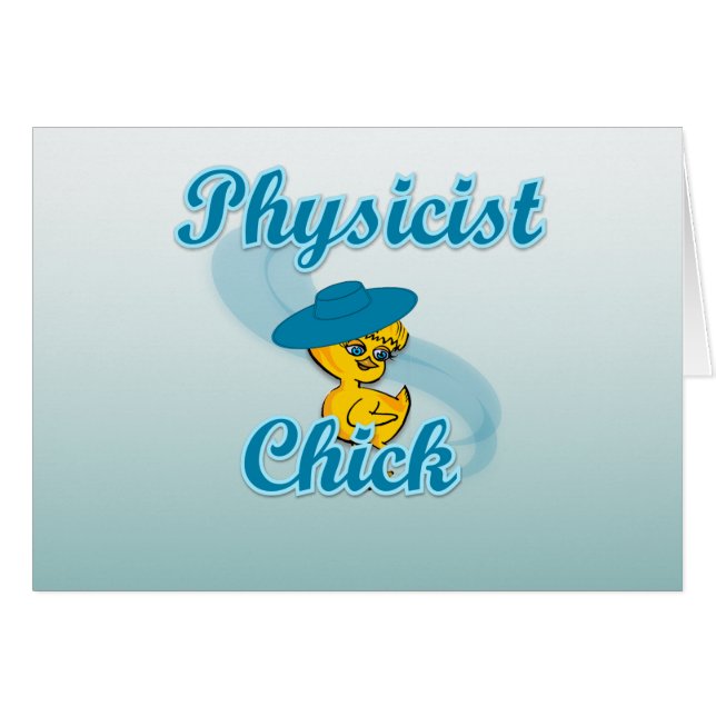 Physicist Chick #3 (Front Horizontal)