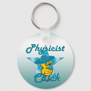 Physicist Chick #7 Keychain