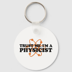 Physicist Keychain