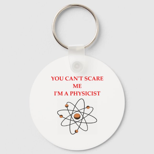 PHYSICIST.png Keychain (Front)
