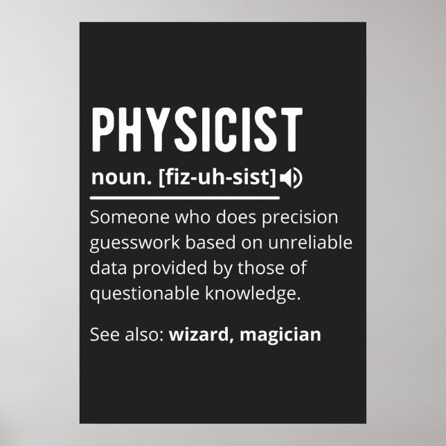 physicist poster (Front)
