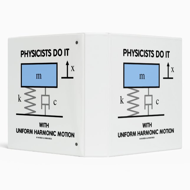 Physicists Do It With Uniform Harmonic Motion Binder (Background)