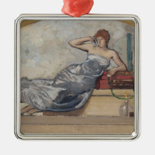 Physics, 1889 metal ornament