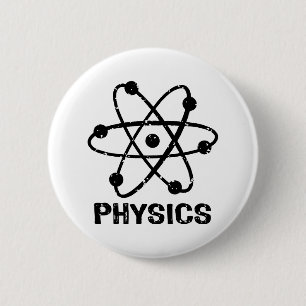 Physics 2 Inch Round Button