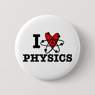 Physics 2 Inch Round Button