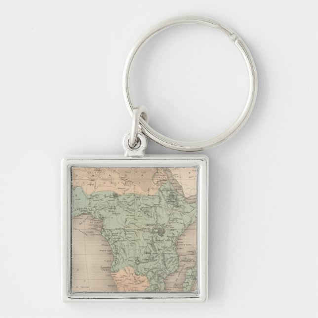 Physics Africa Keychain (Front)