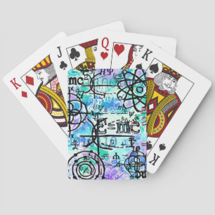 Physics and Math Symbols, Geek Playing Cards