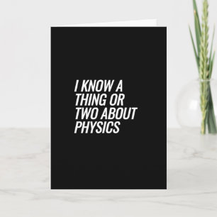 Physics Card