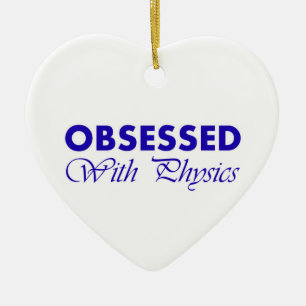 Physics design ceramic ornament