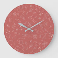 Physics diagram dusky pink 