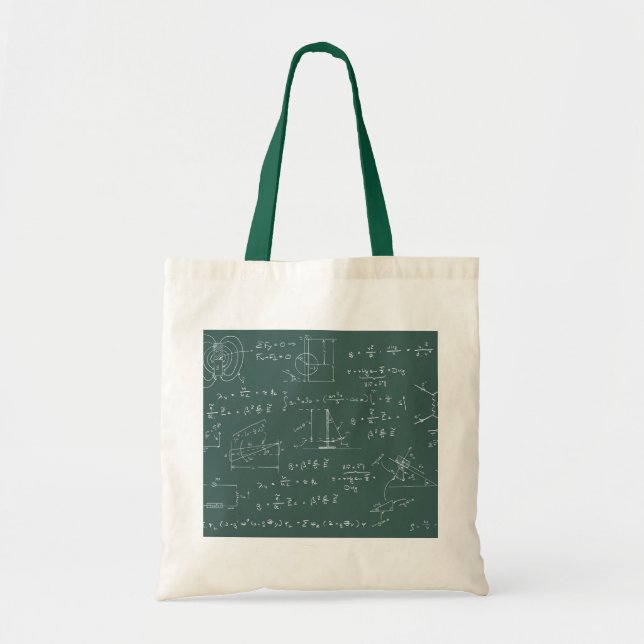 Physics diagrams and formulas tote bag (Front)