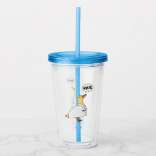Physics Duck Acrylic Tumbler