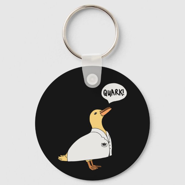 Physics Duck Keychain (Front)