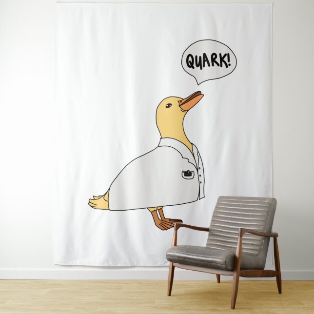 Physics Duck Tapestry (In Situ)