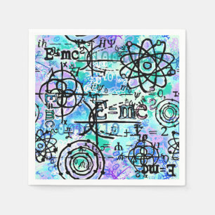 Physics Equations Geek Napkin