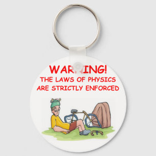physics keychain