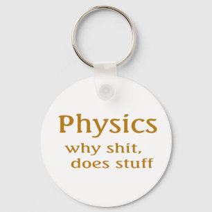 physics keychain