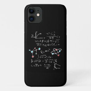 Physics Math Formula Teacher Student Atoms and Mol iPhone 11 Case