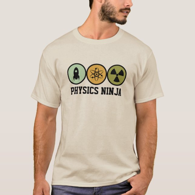 Physics Ninja T-shirt (Front)