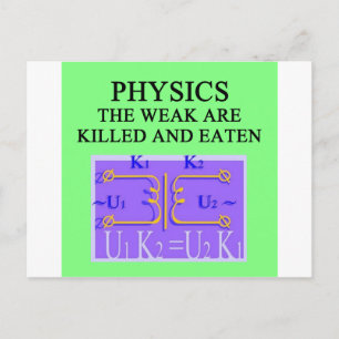 PHYSICS POSTCARD