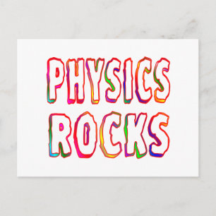 Physics Rocks Postcard