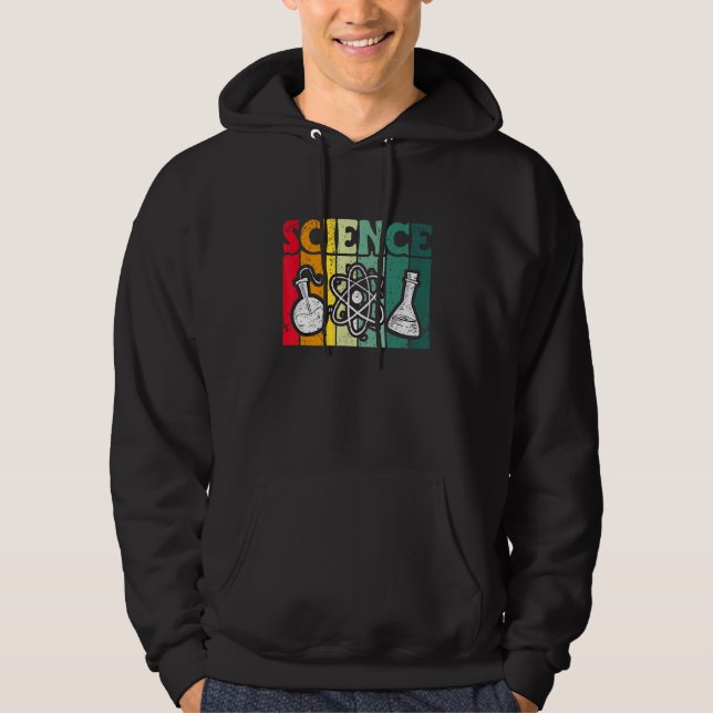 Physics Teacher Chemistry Space Physicist Science  Hoodie (Front)