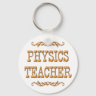 Physics Teacher Keychain