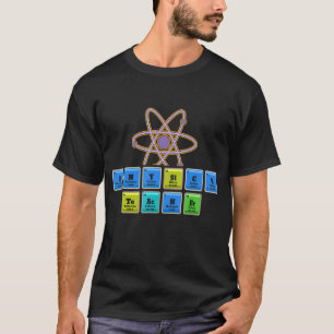 Physics Teacher Physical Science Professor Educato T-Shirt