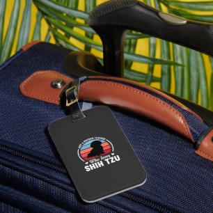 Physics Teacher Shih Tzu Dog Lover Luggage Tag