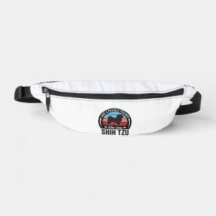 Physics Teacher Shih Tzu Vintage Dog Shirt Design_ Fanny Pack