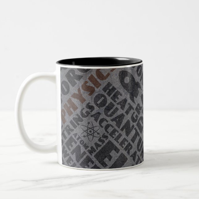 Physics Two-Tone Coffee Mug (Left)