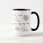 Physics you formulate and diagrams Coffe Mug<br><div class="desc">Relativity,  Quantum Physics,  Eletromagnetism etc</div>