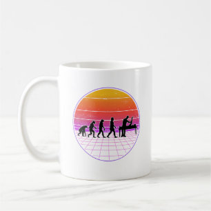 Physiotherapist Evolution Vaporwave Physio Coffee Mug