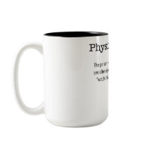 Physiotherapist funny mug