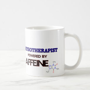 Physiotherapist Powered by caffeine Coffee Mug