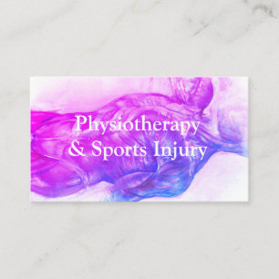 Physiotherapy and Sports Injury Business Card