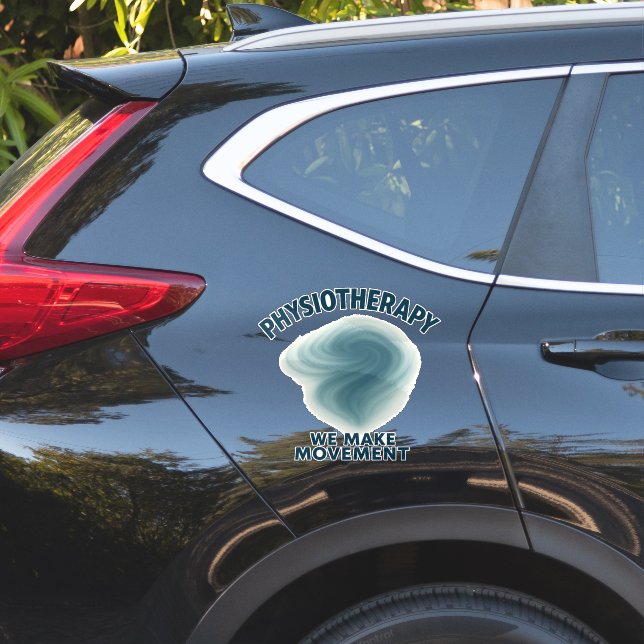 Physiotherapy We Make Movement – Modern Art (Car Side)