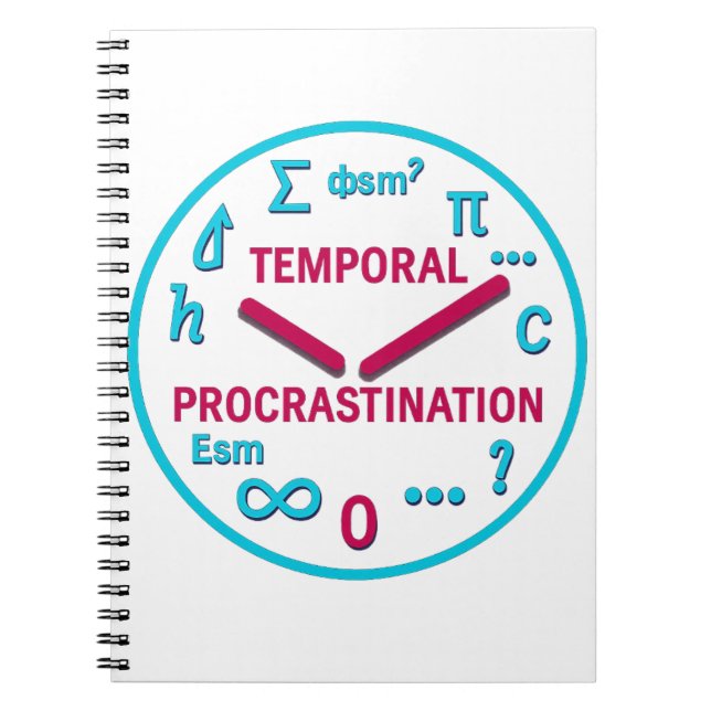 Physique drôle Carnet spiral (Devant)