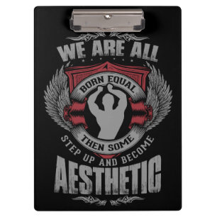 Physique Motivation - Aesthetics - Step Up - Zyzz Clipboard