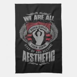 Physique Motivation - Aesthetics - Step Up - Zyzz Kitchen Towel