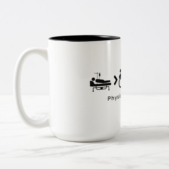 Physothérapie Coffee Mug (Gauche)