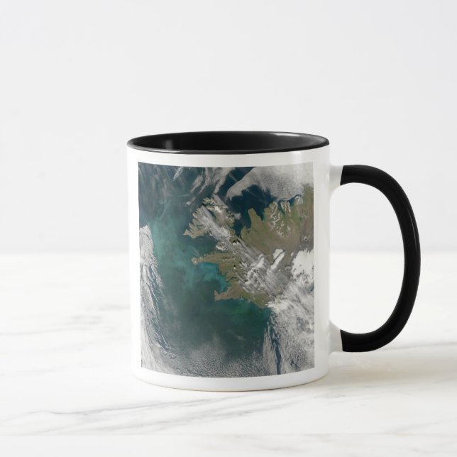 Phytoplankton bloom in the North Atlantic Ocean Mug (Right)