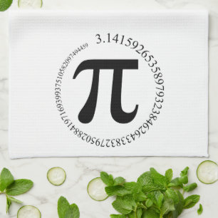Pi (π) Day Kitchen Towel
