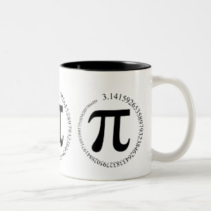 Pi (π) Day Two-Tone Coffee Mug
