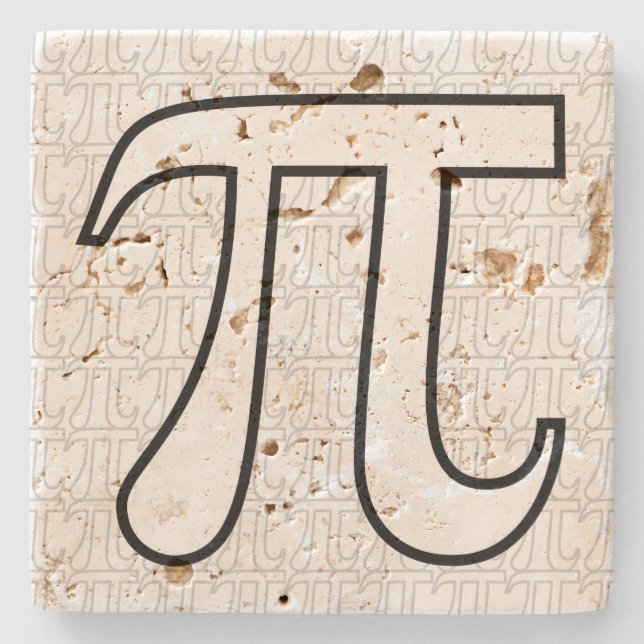 Pi 2 stone coaster (Front)