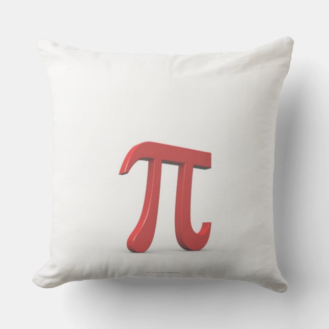 Pi 2 throw pillow (Front)
