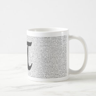 Pi 3.14159265359 6275 digits Coffee Mug