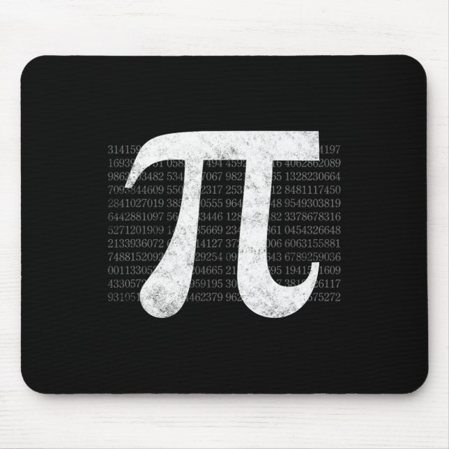 Pi 3.14 Pi Happy Pi Day Math  Mouse Pad (Front)