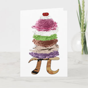Pi a la Mode Card