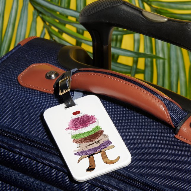Pi a la Mode Luggage Tag (Front Insitu 1)